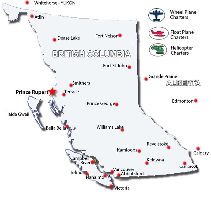 Prince Rupert Charter Flights
